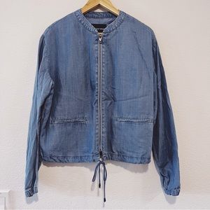 Who What Wear Denim Top